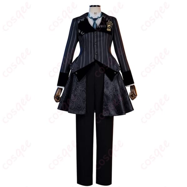 ツイステ リドル・ローズハート ナイトメアースーツ コスプレ衣装で端正な英倫ムードを纏う