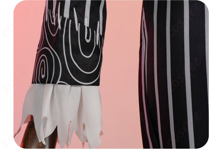 スカリー・J・グレイブス コスプレ衣装の袖口装飾。精巧なデザインとリアルな再現。