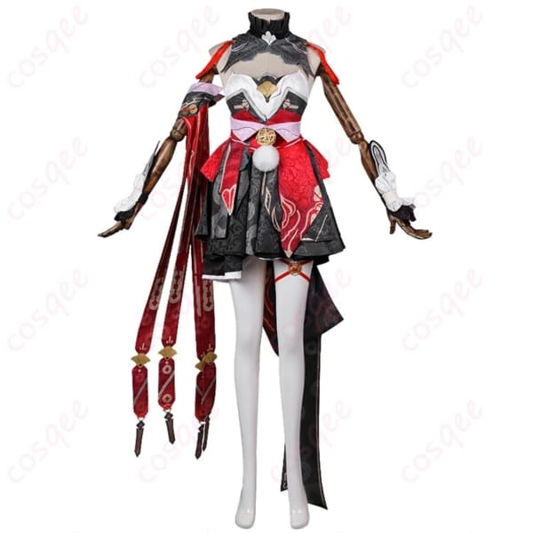 崩壊3rd 李素裳 玉騎士・月痕 コスプレ衣装 仙気ある佇まいで写真映え抜群