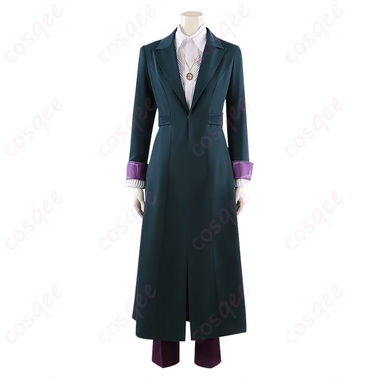 マーベル アガサ・ハークネス コスプレ衣装 深色レイヤーで魅せるゴシック魔女スタイル - 2枚目の画像