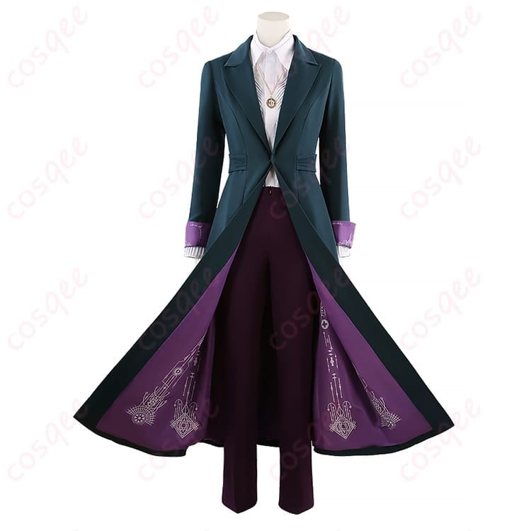 マーベル アガサ・ハークネス コスプレ衣装 深色レイヤーで魅せるゴシック魔女スタイル - 1枚目の画像