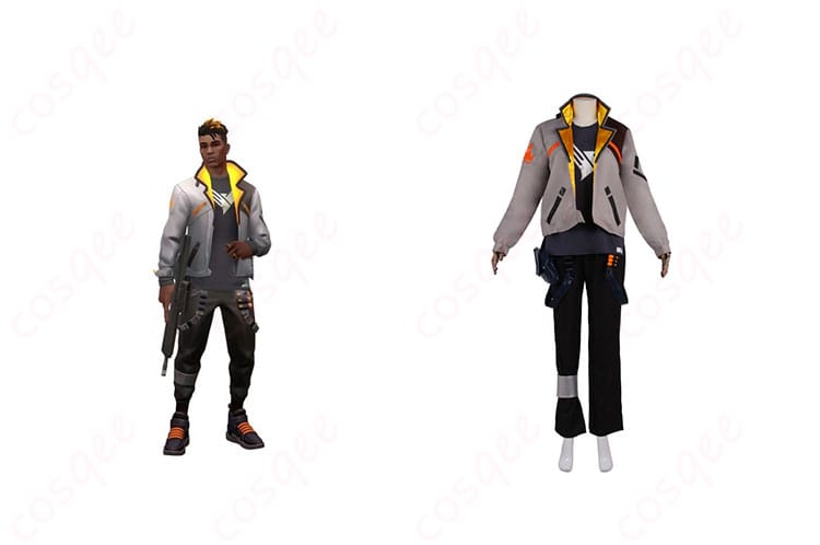 フェニックスのコスプレ衣装、ゲーム『VALORANT』のキャラクターとの融合。