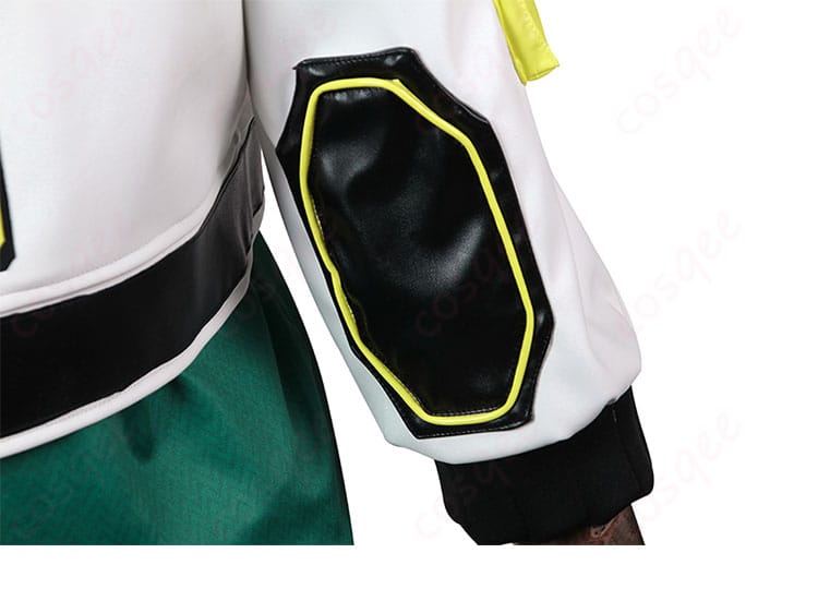 デッドロックコスプレ衣装の背面ディテール、リアルで高い再現度。