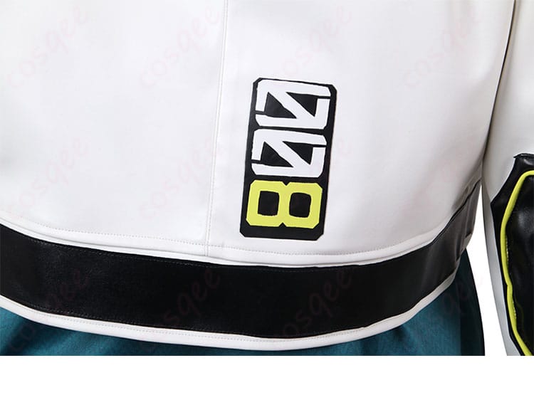 デッドロックコスプレ衣装の衣袖、装飾が美しく際立つデザイン。