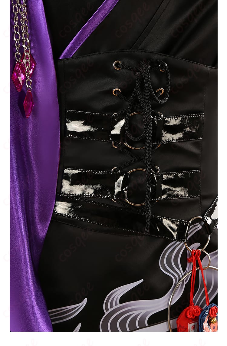 Fate/Grand Order 巌窟王 モンテ・クリスト コスプレ衣装の腰封装飾。キャラクターの衣装の特徴的な部分を忠実に再現。