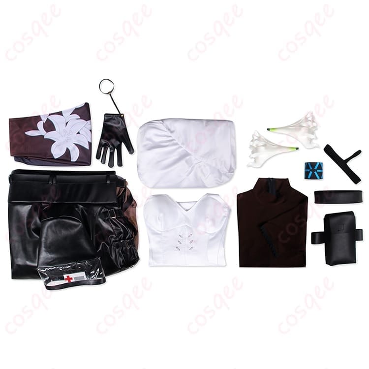 アークナイツ 焔影リード 焰影衣装 コスプレ｜黒赤が映えるミリタリー調で存在感アップ - 6枚目の画像