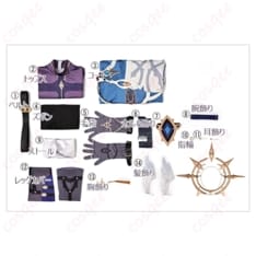 崩壊：スターレイル サンデー新衣装コスプレ｜洗練フォルムと煌めき装飾で写真映え - 5枚目の画像（サムネイル）