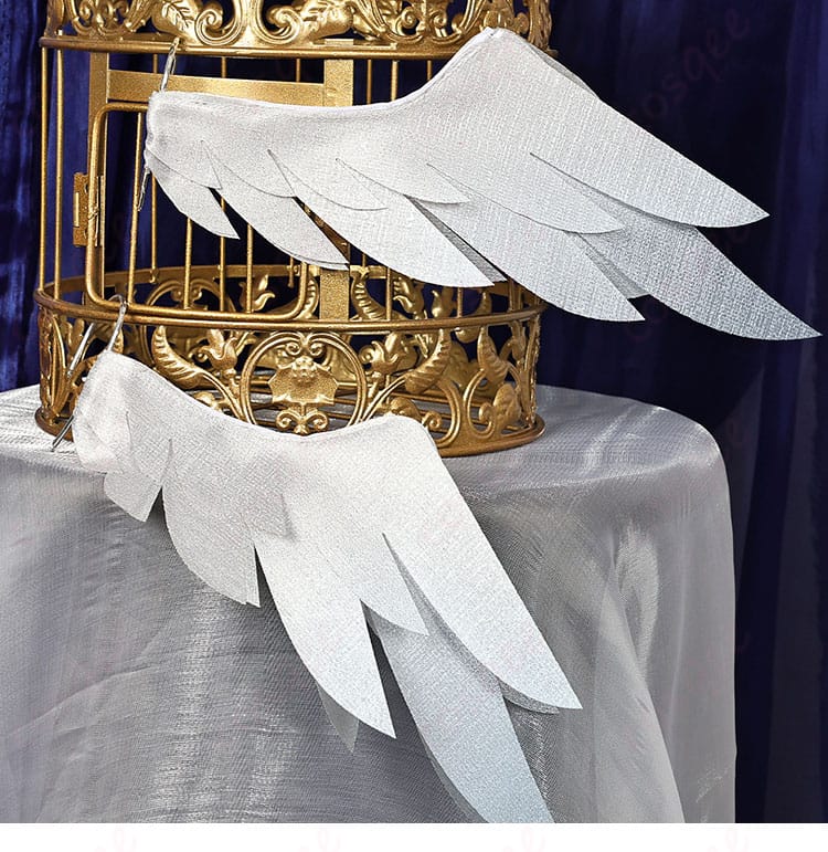 サンデー新衣装の羽翼配飾。幻想的なディテールでコスプレに華を添えます。