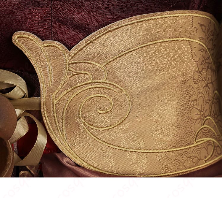 帰忘の流離人コスプレ衣装の腰封、細部まで再現された高品質なデザイン。