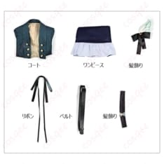 崩壊スターレイル ホタル 夏の約束 コスプレ衣装 清涼感ある上品ディテールで写真映え - 6枚目の画像（サムネイル）