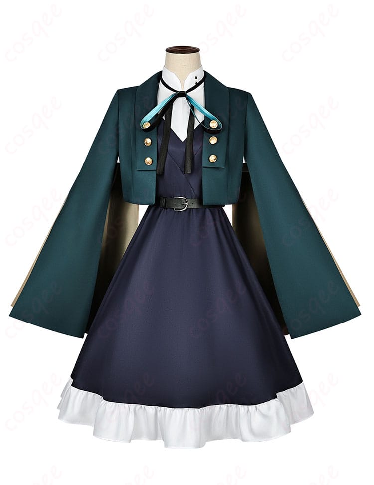 ホタルのコスプレ衣装の正面画像。ディテールまで再現されたデザインが特徴です。