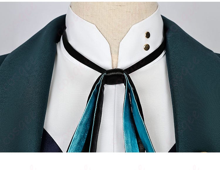 ホタルのコスプレ衣装の領結(リボン)の装飾。ファン必見の精密なディテール。