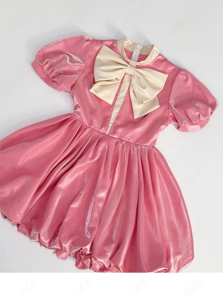 木之本桜のコスチュームに施された美しい装飾。高忠実度再現。