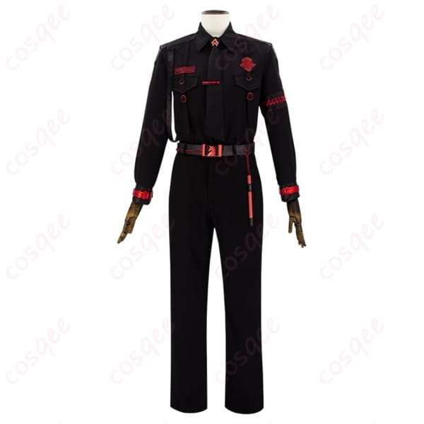 恋と深空 セイヤのEvol特殊部隊ブラック制服で端正に決めるコスプレ衣装