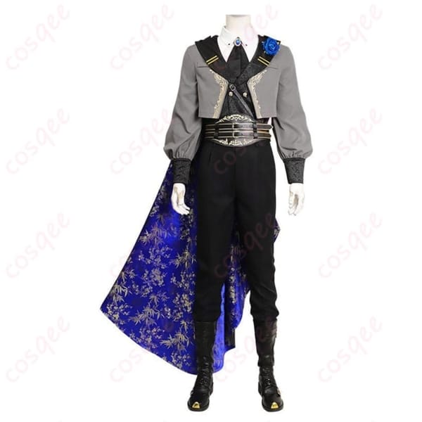 FF7 セフィロスの威圧感を纏うダークナイト衣装｜重厚マントで写真映えし動きも快適