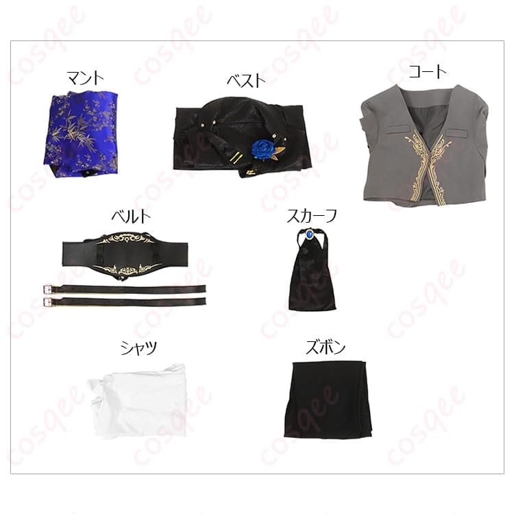 FF7 セフィロスの威圧感を纏うダークナイト衣装｜重厚マントで写真映えし動きも快適 - 8枚目の画像