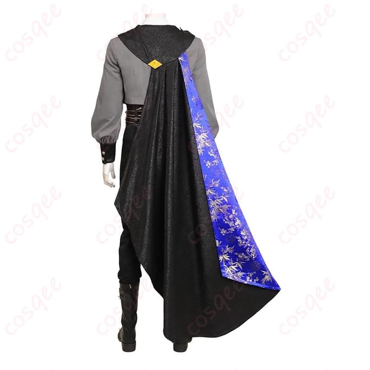 FF7 セフィロスの威圧感を纏うダークナイト衣装｜重厚マントで写真映えし動きも快適 - 4枚目の画像