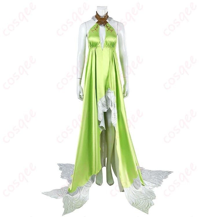 FF14 ノフィカの神秘をまとう女神風コスプレ衣装 エレガントに映える装飾設計 - 5枚目の画像