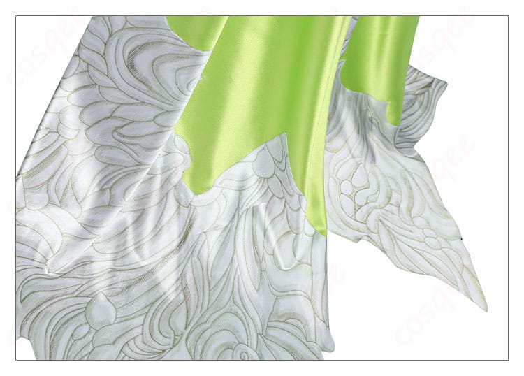 ノフィカ衣装の腕部分の装飾。細やかなディテールで仕上げています。