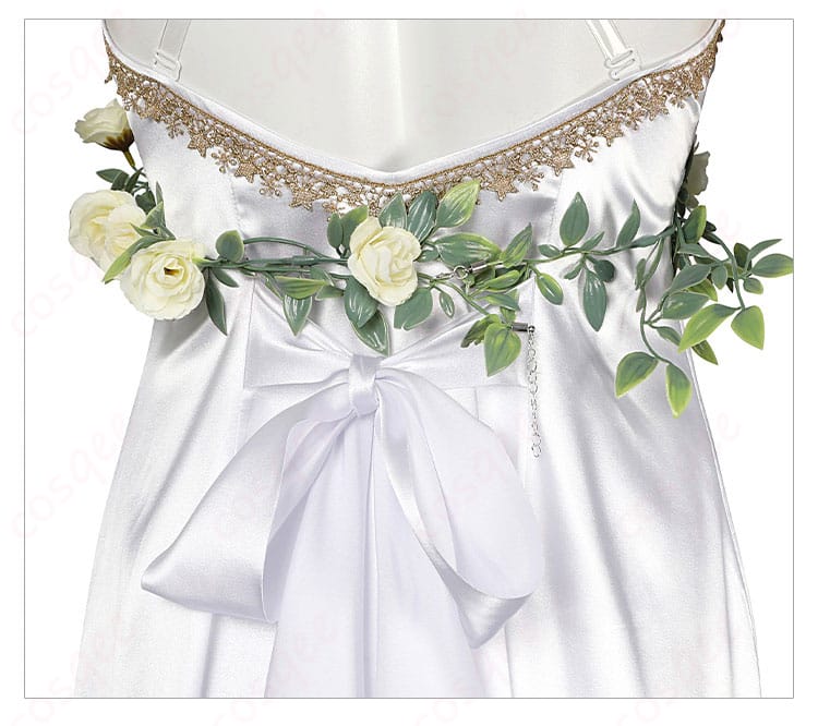 エアリスの腰部背面装飾。衣装全体の美しいデザインが際立つ部分。