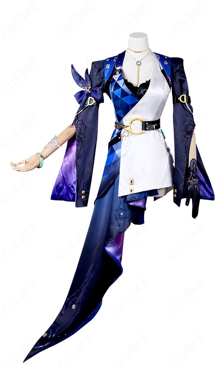 スターレイル ジェイド コスプレ衣装の正面からの詳細。高い再現度でファン必見!