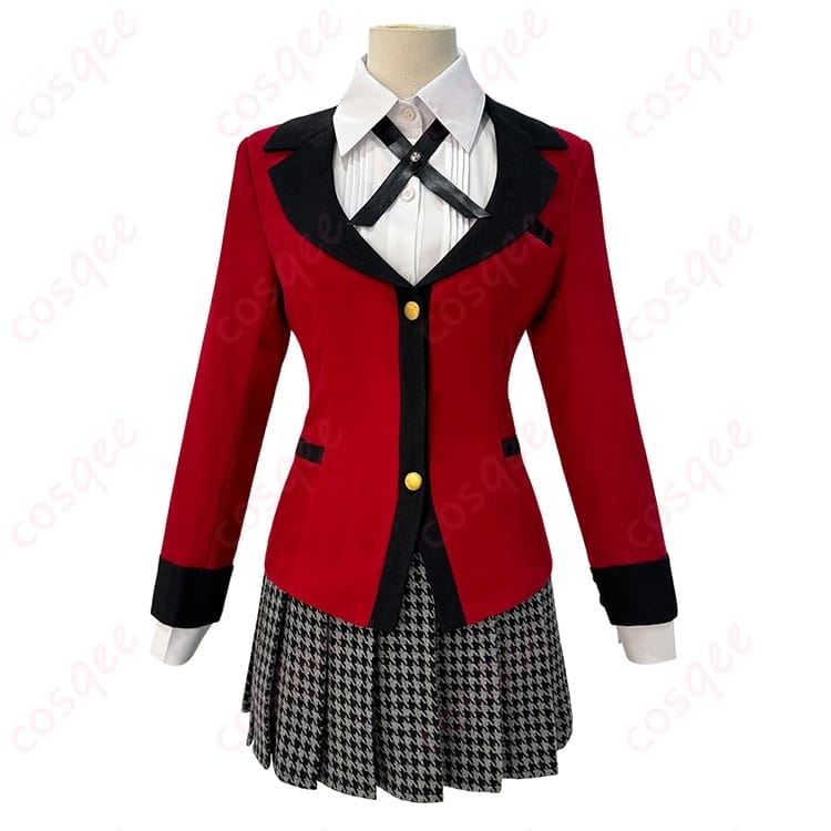 賭ケグルイ 蛇喰夢子 学園制服コスプレ｜端正シルエットで写真映えする着こなし - 2枚目の画像