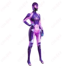 スパイダーバースのマーゴ・ケスをサイバーに纏う全身スーツ コスプレ衣装 - 3枚目の画像（サムネイル）