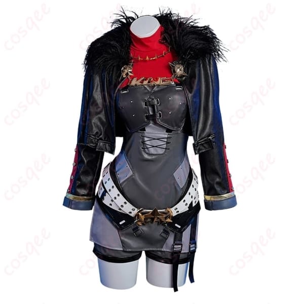 ゼンレスゾーンゼロのキング・シーザー衣装で近未来ストリート感をまとい写真映えを狙う