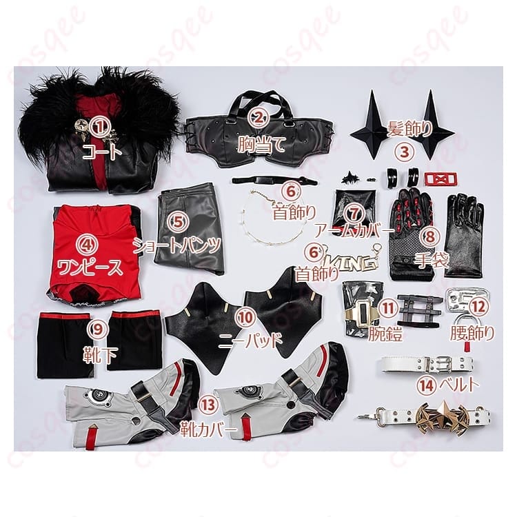 ゼンレスゾーンゼロのキング・シーザー衣装で近未来ストリート感をまとい写真映えを狙う - 4枚目の画像