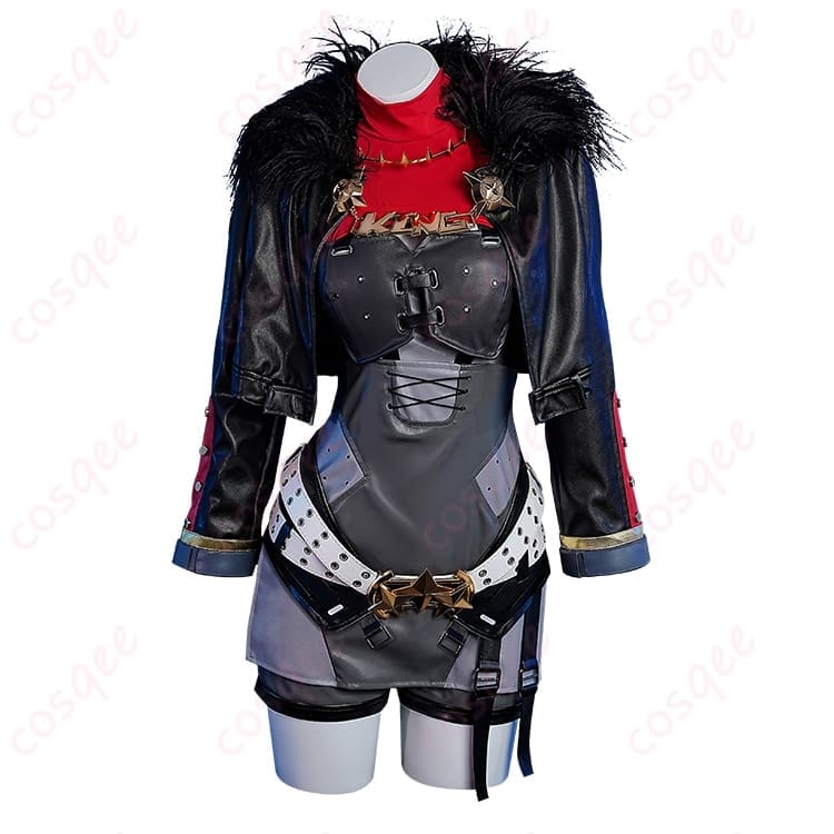 ゼンレスゾーンゼロのキング・シーザー衣装で近未来ストリート感をまとい写真映えを狙う - 1枚目の画像