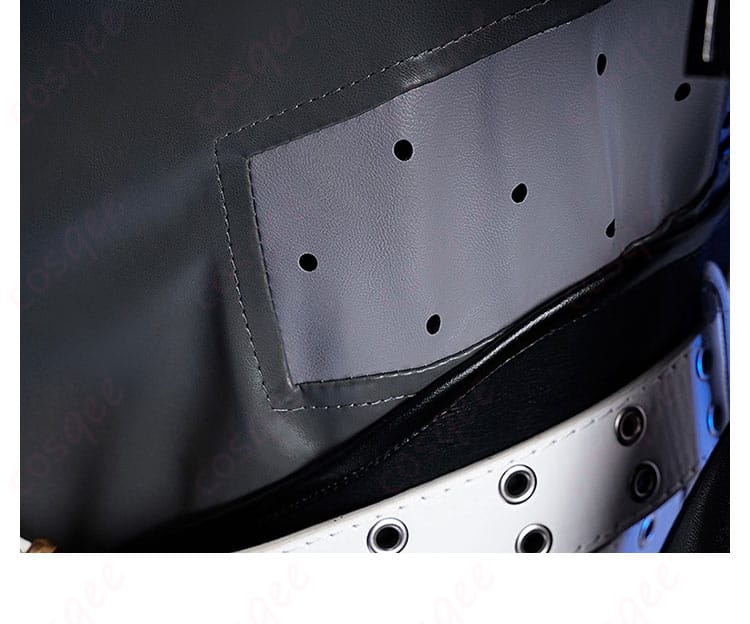 腰間装飾の細部 - ゼンレスゾーンゼロ キング・シーザーコスプレ衣装の腰間装飾、完璧なディテール。