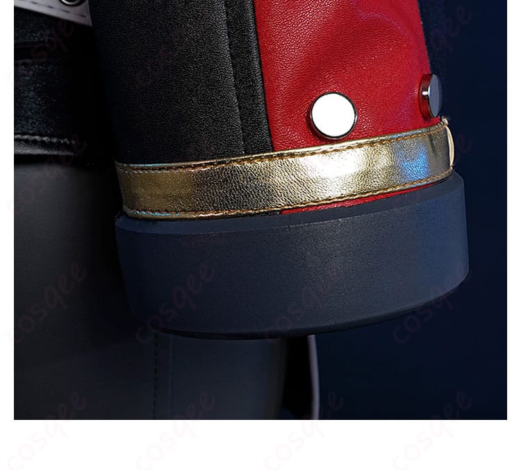 袖口装飾の細部 - キング・シーザーコスプレ衣装の袖口装飾、丁寧に仕上げられたディテール。