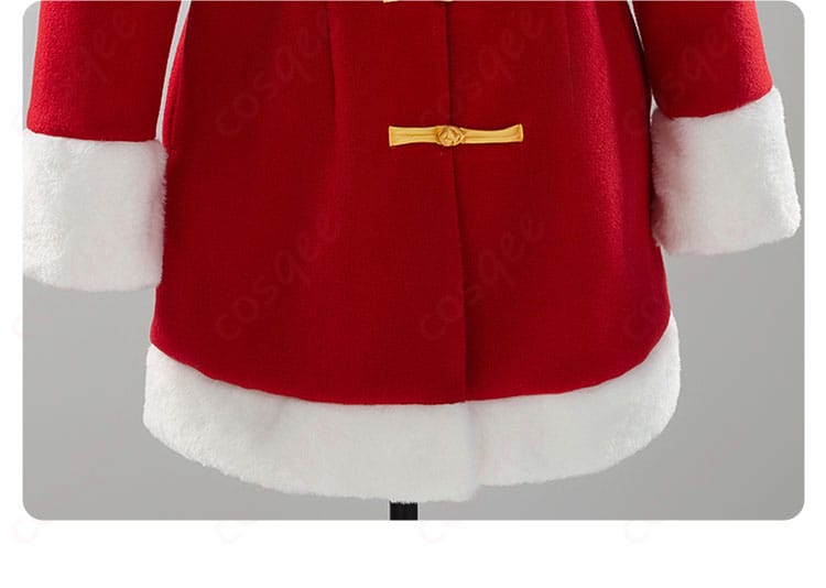 衣裾の装飾ディテール写真|銀魂 神楽 冬服 コスプレ衣装