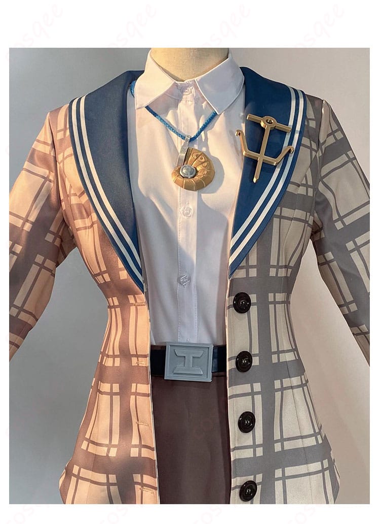 服装装飾の細部画像|アリス・デロスコスプレ衣装のエレガントな装飾