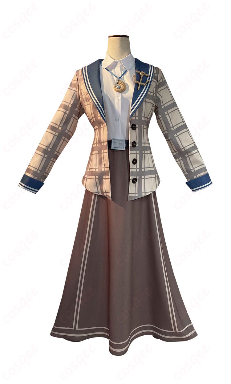 商品正面画像|アリス・デロス報道記者コスプレ衣装、忠実再現