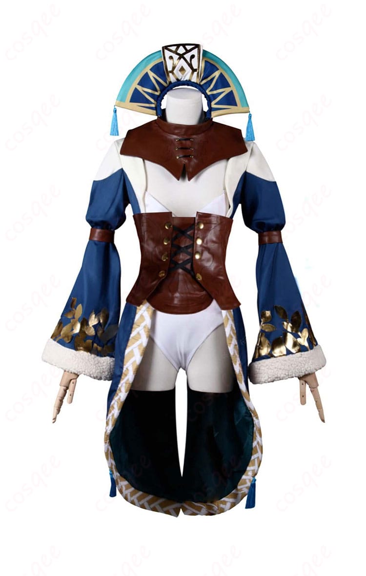 商品正面図、アンジェラコスプレ衣装の詳細