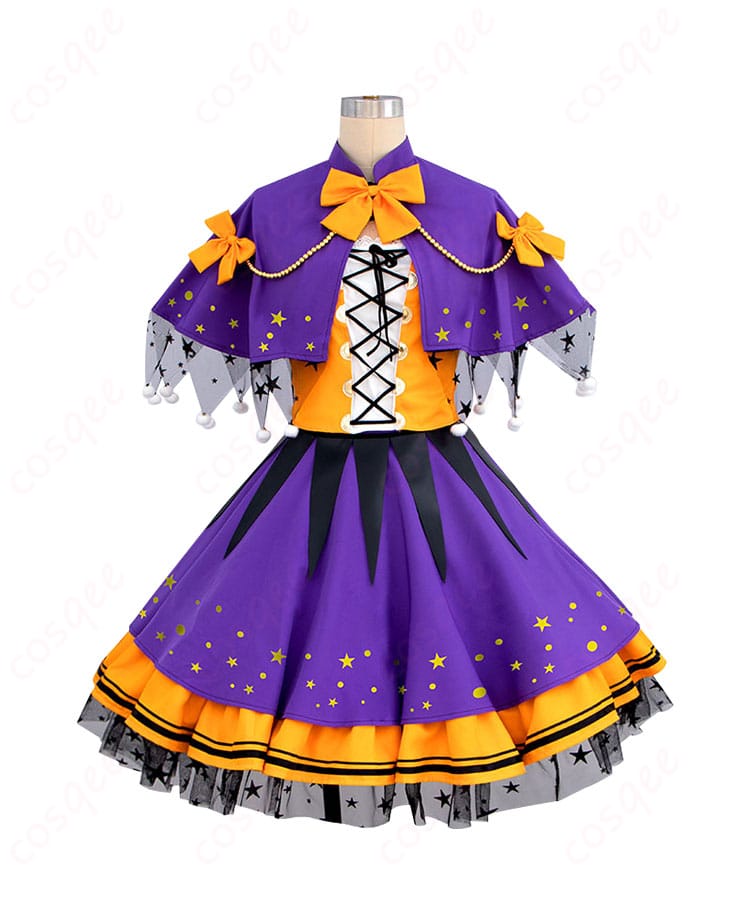 リゼロ エミリア コスプレ衣装 正面写真|ハロウィンNight2024衣装の美しいディテールが一目で分かる!