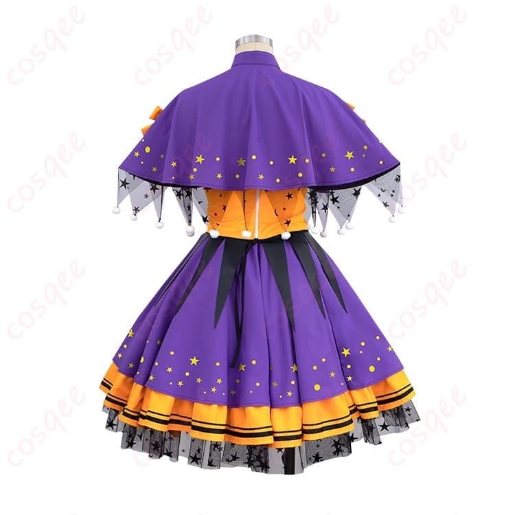 Re:ゼロ エミリア ハロウィンNight2024 コスプレ 衣装一式｜華やか配色と優美シルエットで写真映え - 2枚目の画像