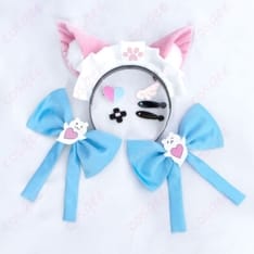 VTuber 結城さくなの清楚メイド風コスプレ衣装 ワンピとエプロンで写真映え - 3枚目の画像（サムネイル）