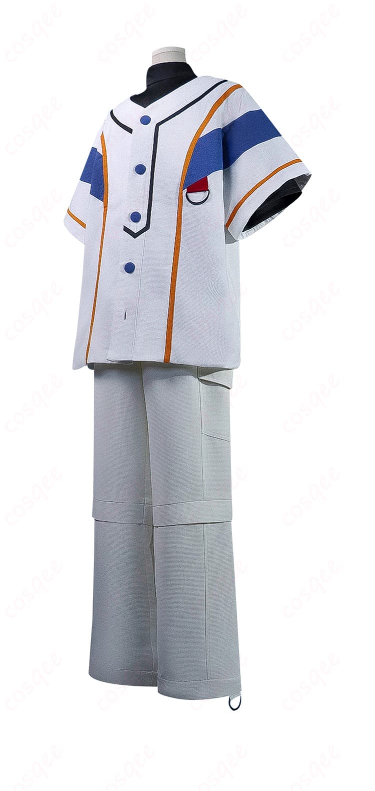 あんさんぶるスターズ!! 漣ジュン コスプレ衣装(私服2)側面画像。細部まで再現されたデザイン。