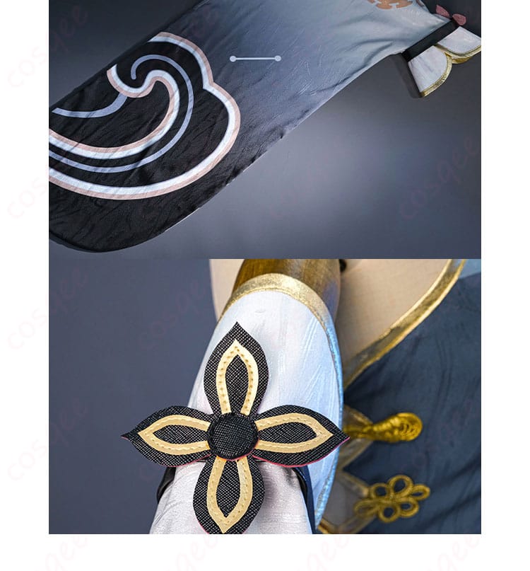 スターレイル 飛霄 コスプレ衣装 衣袖装飾のディテール | 高級感のあるデザイン