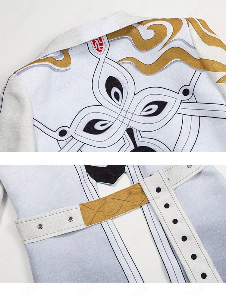 飛霄 コスプレ衣装の外套部分の背面装飾