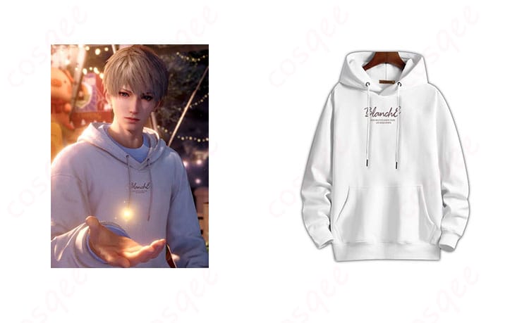 セイヤ コスプレ衣装『躍動する光』とキャラクターセイヤのイメージ写真。高再現度のデザインが特徴。