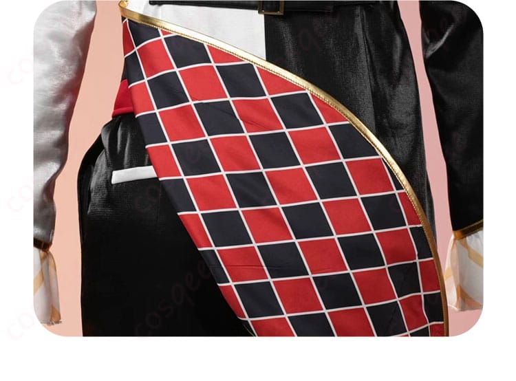 衣服の衣領装飾のディテール – コスプレ衣装の衣領部分の詳細