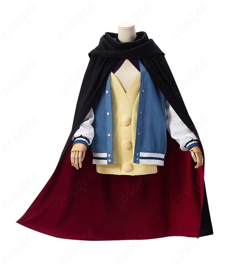 商品の正面写真。美魔女スタイルのコスプレ衣装の詳細が確認できます。