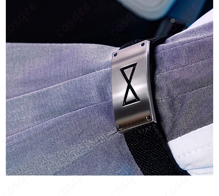 腕飾りの装飾細部、ゼンレスゾーンゼロ月城柳コスプレ衣装