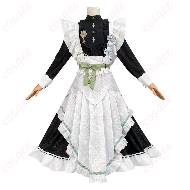 NU:カーニバルのオリビンを知的に魅せるメイド服コスプレ｜写真映えと着やすさを両立 - 1枚目の画像