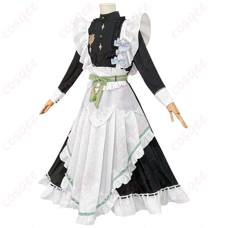 NU:カーニバルのオリビンを知的に魅せるメイド服コスプレ｜写真映えと着やすさを両立 - 2枚目の画像