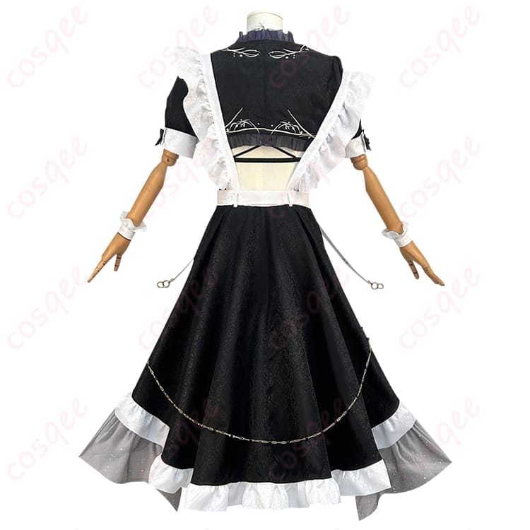 NU:カーニバル レイのメイド衣装で華やかに映える一着、豪華アクセ満載 - 3枚目の画像