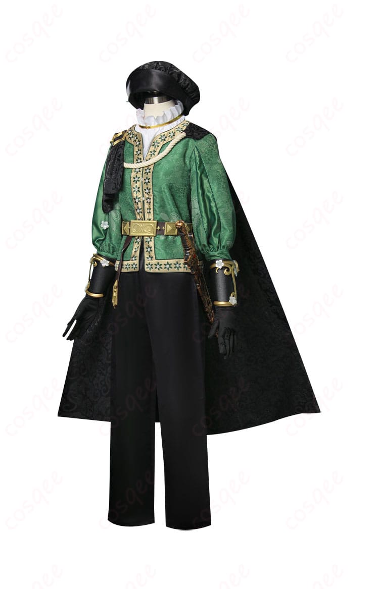 商品側面のコスプレ衣装。エミールのロミオ衣装の詳細なデザインが確認できます。